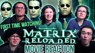 MATRIX RELOADED MOVIE REACTION  First Time Watching  where to begin with this madness  MaJeliv [upl. by Leilani579]