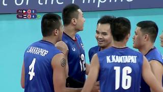 SEA Games 2019 Philippines VS Thailand Mens Division SEMIFINALS  Volleyball [upl. by Atnahs]