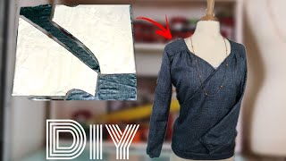 Women shirt pattern making [upl. by Gerk]