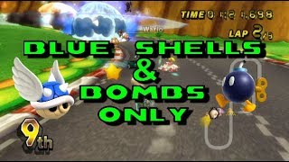 MKWii  Blue Shell amp Bombs ONLY Offline VS [upl. by Enimrac]