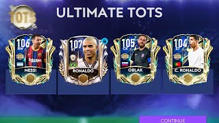 THE ULTIMATE TOTS PACK OPENING  CLAIMING PRIME ICON RONALDO R9  4X UTOTS CLAIMED  FIFA MOBILE 21 [upl. by Blainey]