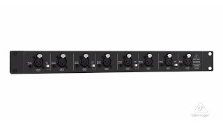 ULTRALINK MS8000 UltraFlexible 8Channel Mic Splitter [upl. by Bernhard]