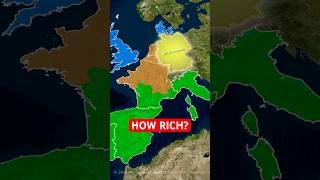 Germanys GDP vs All of Europe 🇩🇪 🌍 shorts germany maps europe economy gdp facts viralfact [upl. by Peregrine776]