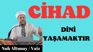 CİHAD DİNİ YAŞAMAKTIR cihat kuran islam [upl. by Brandise]