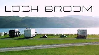 Solo camping at Broomfield Holiday Park Ullapool Scottish Highlands [upl. by Nazario]