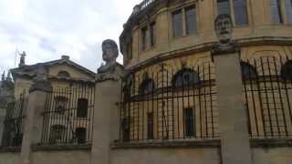 Bodleian Library in Oxford University  Biblioteca Bodelian en la Universidad de Oxford [upl. by Marilla374]