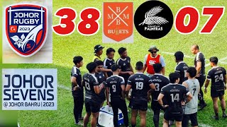 JOHOR SEVENS 2023 GROUP D MATCH KUANTAN PALMYRAS VS MUAMALAT BULLETS 387 FULL TIME [upl. by Audly]