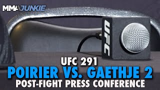 UFC 291 Poirier vs Gaethje 2 PostFight Press Conference [upl. by Donella]