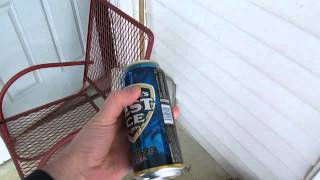 What Happens When you Freeze a Can of Beer  Lets Find Out [upl. by Mauer]