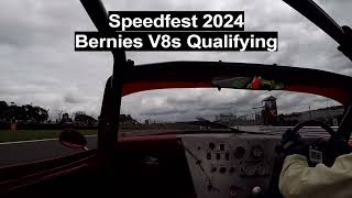 Brands Hatch American Speedfest 11 Bernies V8s Qualifying TVR Griffith 95 onboard [upl. by Elish98]