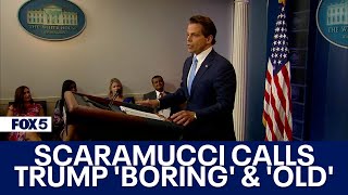 Scaramucci on Trump quotHes going to lose because hes getting boringquot [upl. by Nadine754]