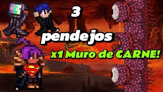 EL MURO CARNOSO EN TERRARIA MODO MAESTRO ES IMPOSIBLE😱🥩 [upl. by Cailean]