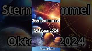 Sternenhimmel Horoskop ⭐ Oktober 2024 horoskop sternzeichen [upl. by Nadya]