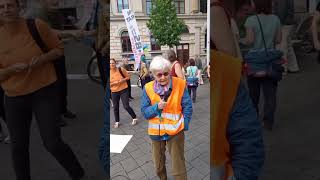 quotRappelt euch auf… letztegeneration 🛑 Stop fossil hegemony ⛽ FossilHegemony [upl. by Ailaza]