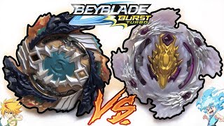 Fafnir F4 vs Luinor L4  Beyblade Burst Turbo [upl. by Roselin]