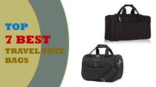 Travel Tote Bags  Top 7 Best Travel Tote Bags Reviews 2022 [upl. by Kina]