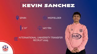 University Soccer  Kevin Sanchez ⚽🇪🇸  Midfielder  Fall 25 [upl. by Blodgett]