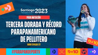 ¡Analuz Pellitero sumó su quinta medalla parapanamericana  Carrera completa  Santiago 2023 [upl. by Aldin679]