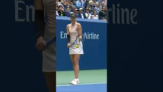 Maria Sharapova hits 2 LEFTY forehands in stunning poin👀trending video shortvideo youtubeshorts [upl. by Annibo]