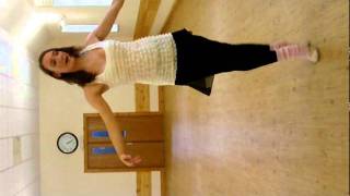 Ballet Intermediate Level  Girls Demi Pointe Enchainement [upl. by Oramug115]