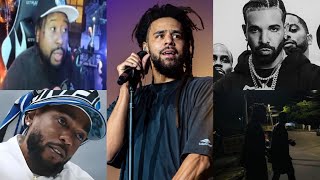 J Cole is back Akademiks reacts to J Cole dropping “Port Antonio” addressing Kendrick amp Drake 🥩 [upl. by Atteuqnas]