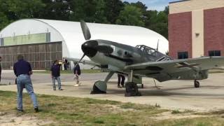 MAM German ME109 Messerschmitt BF 109 First US Flight 52016 [upl. by Bevvy]