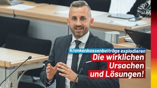 Beiträge für die Krankenkasse explodieren  die wirklichen Ursachen und die wirklichen Lösungen [upl. by Felder]