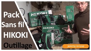 Présentation du pack electro portatif HIKOKI [upl. by Zosema790]