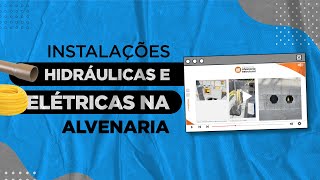 Por ONDE passar as instalações HIDRÁULICAS e ELÉTRICAS na ALVENARIA ESTRUTURAL [upl. by Mode]