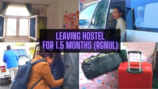 Sab ghar chale gaye  310 sems at RGNUL done  Vlog 25 [upl. by Gretchen]