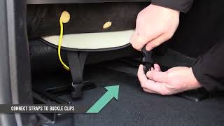 How to install Toyota Tacoma custom fit seat covers  FH Group® [upl. by Blackwell754]