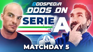 Serie A Predictions 202425 Matchday 5  Best Football Betting Tips Today [upl. by Lobel]