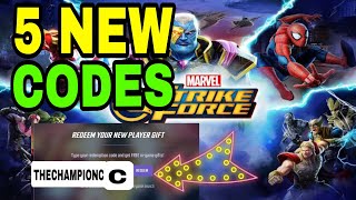 Get 3 FREE Characters With THESE CODES AND TIP Marvel STRIKE Force [upl. by Yelloh]