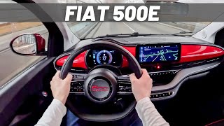 2024 Fiat 500e  POV Night Drive [upl. by Aneert]