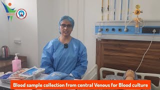 Blood Sample Collection from Central Venous for Blood Culture  Indus Hospitals [upl. by Zetra891]