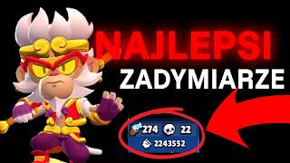 TOP 10 NAJLEPSZYCH ZADYMIARZY w BRAWL STARS [upl. by Inez850]