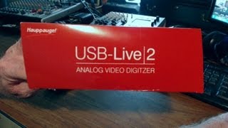 Hauppauge USBLive 2 Video Digitizer  Works Great [upl. by Latimore]