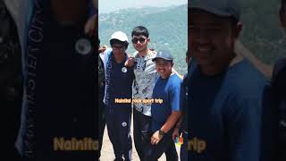 School trip Nainital rocksport 🚎🌊🕺nainital schooltrip hills [upl. by Melgar]