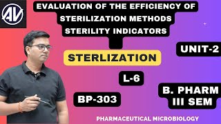 Evaluation of the efficiency of sterilization Methods and STERILITY INDICATORS Microbiology [upl. by Neeka]