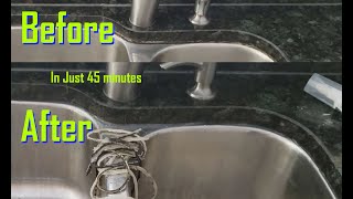 Easy How To Replace the Silicone on an Undercounter Sink [upl. by Nylde]