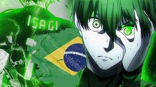 Isagi Yoichi x Brazil『 AMV 』 SMAHER  AUTOMOTIVO EMPURRA [upl. by Nnayllas62]