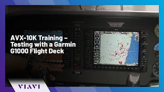 AVX10K Training – Testing with a Garmin G1000 Flight Deck [upl. by Inna]