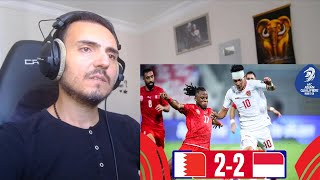 Bahrain  Indonesia  Highlights  AFC Asian Qualifiers™ Road to 26 Reaction [upl. by Omrelliug]