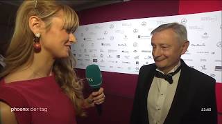 Farah Schlink und Jacek Lepiarz zum Bundespresseball in Berlin am 291119 [upl. by Resor]