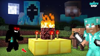 HEROBRINE VS ENTITY 606 👿 FINALLY WE FOUND HAUNTED UNIVERSE  SEASON 3 [upl. by Ursuline]