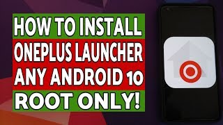 Install OnePlus Launcher on Any Android 10 Device Root [upl. by Livia]