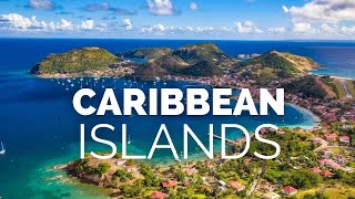 23 Most Beautiful Caribbean Islands  Travel Video [upl. by Bordie]