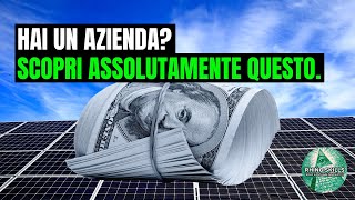 COME USARE IL FOTOVOLTAICO IN MODO INTELLIGENTE E REDDITIZIO [upl. by Drisko]