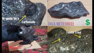 Carbonado Iron MeteoriteFERRY RARE Iron Meteorite With Carbonado Inclusions [upl. by Calv]