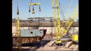 Maersk Ship Building in Denmark Part 1 [upl. by Philpot]